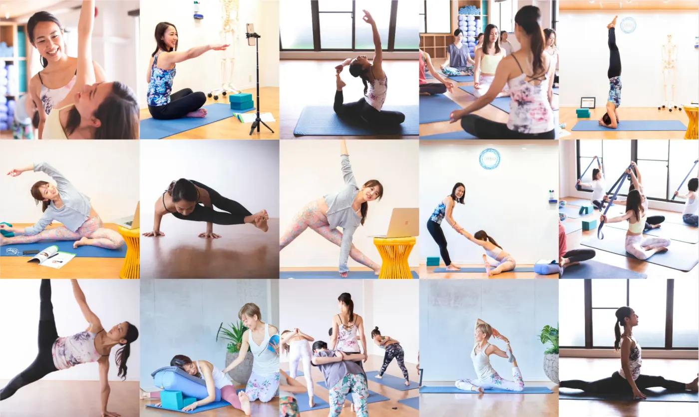 OREO YOGA & PILATES ACADEMY の講座の様子
